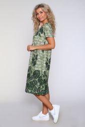 Платье женское 59127 зеленый