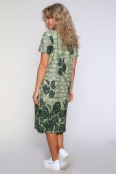 Платье женское 59127 зеленый