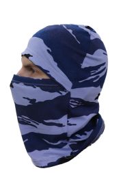 Шапка-маска (Балаклава) кулирка КМФ (синий)